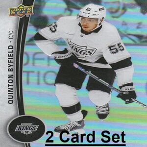 Quinton Byfield Hockey Card Collection